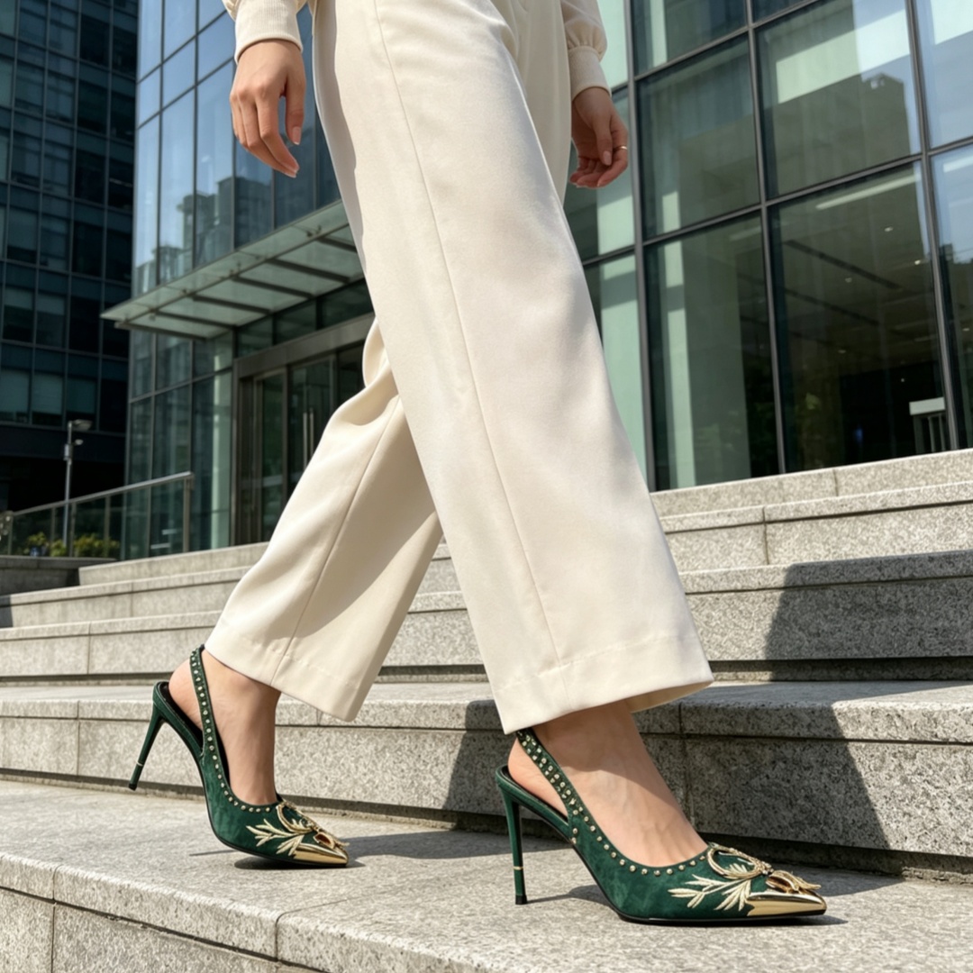 Embroidery Dress - Embroidery Velvet Women Sandals New Fashion