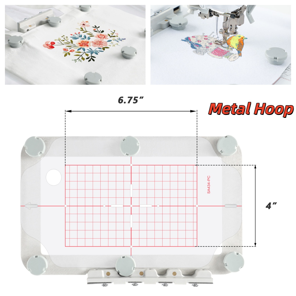 Embroidery Ring - Magnetic Embroidery Hoop Metal Magnetic Hoop