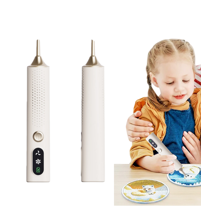 Embroidery Needle Pen - Vacuum Diamond Art Pen Wireless Electric