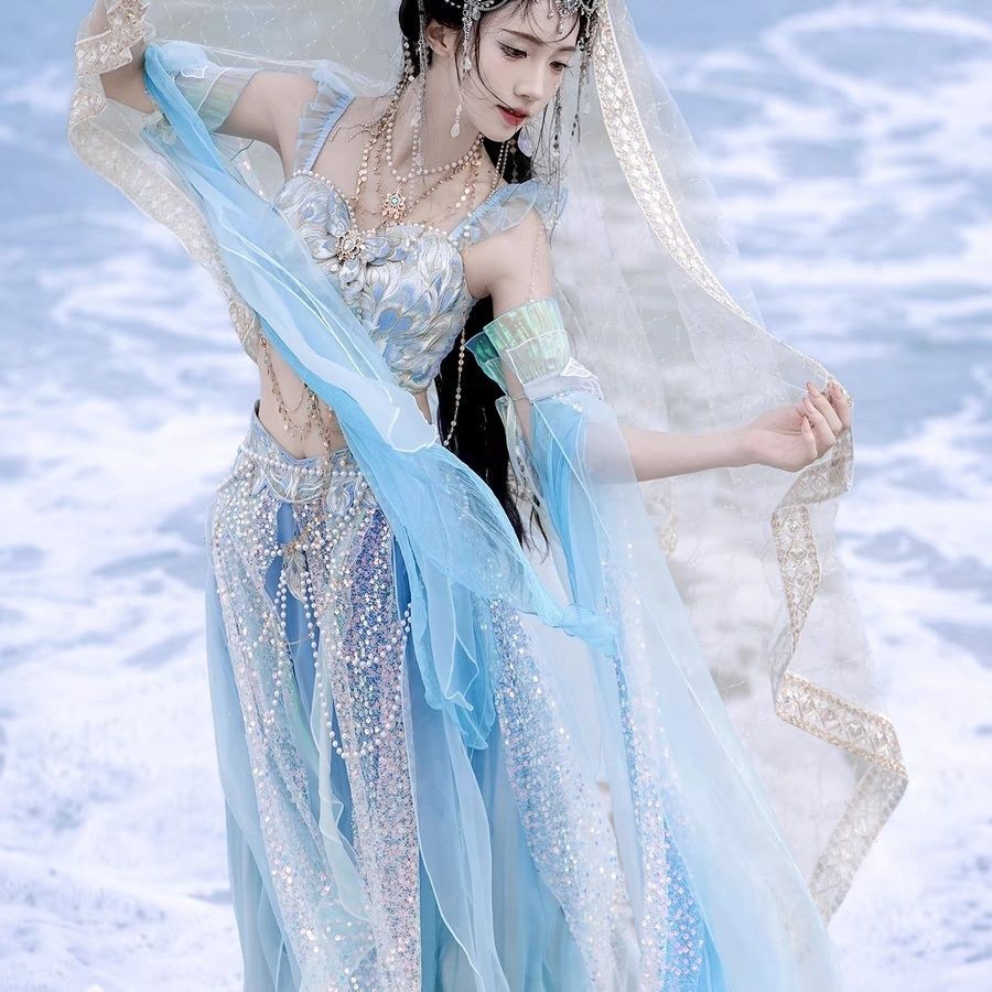 Embroidery Dress - Modified Exotic Style Han Elements Embroidery