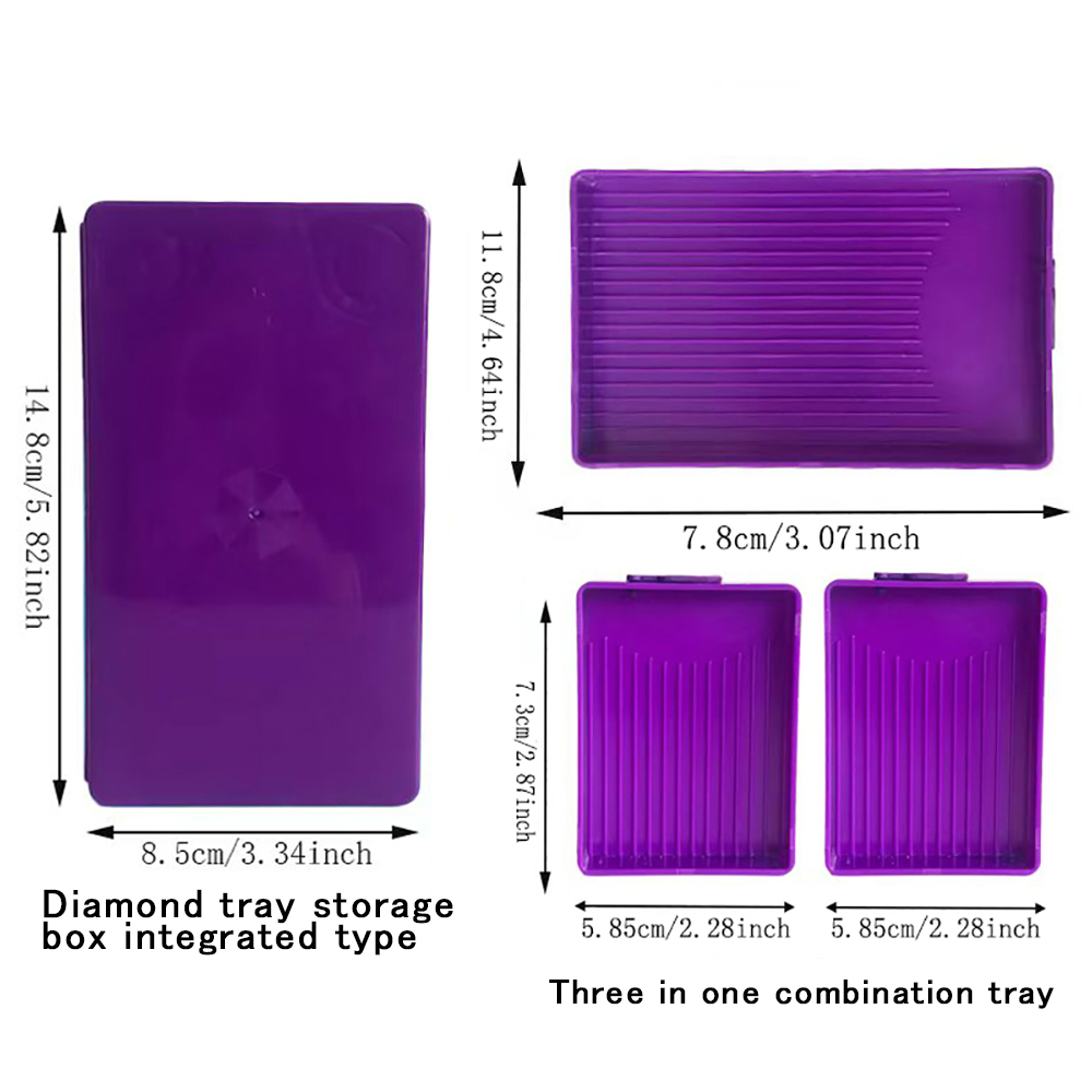 Diamond Painting Tray with Lid - огляд і ціна Embroidery Needle Pen