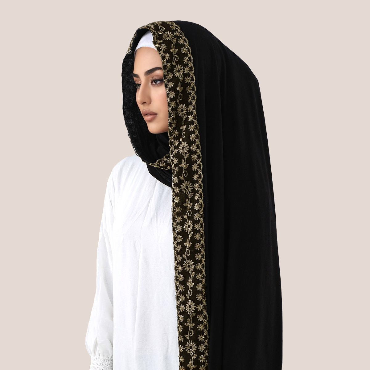 Lace Embroidery Cotton Jersey  - огляд і ціна Embroidery Lace