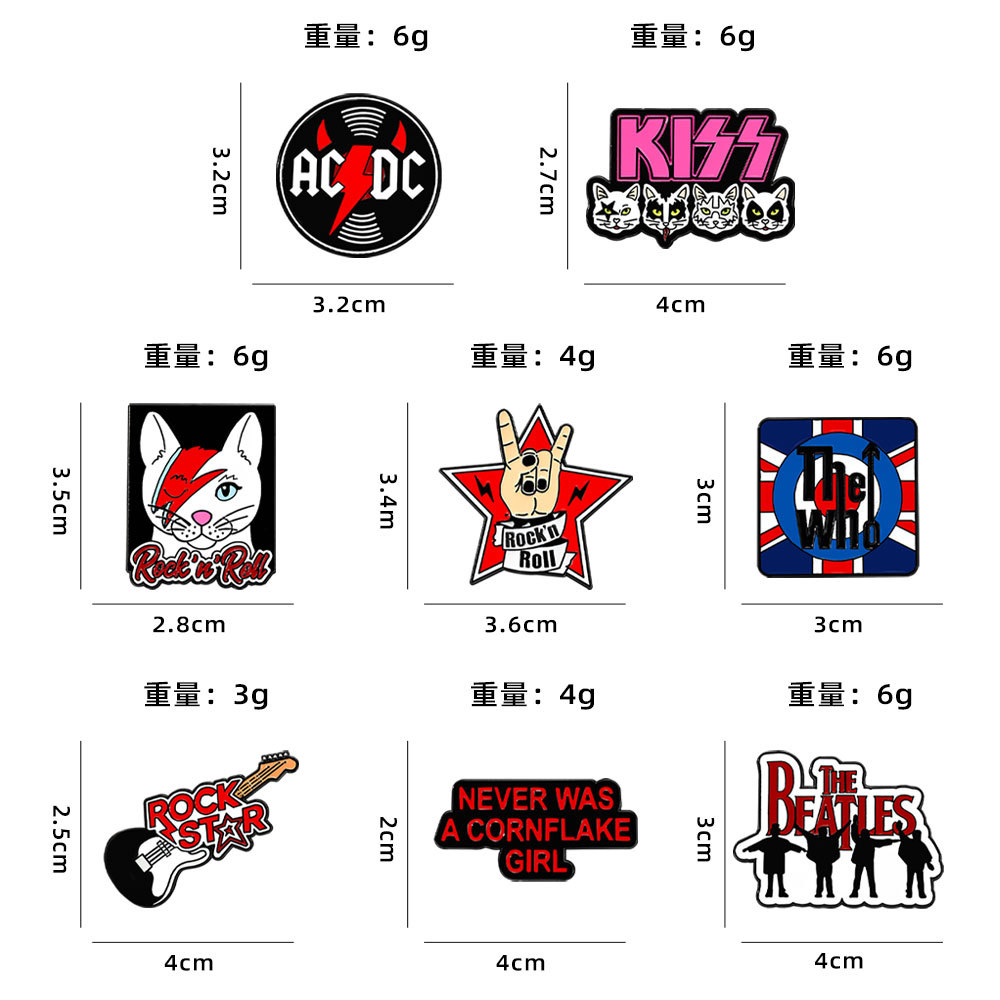 KISS Rock Bands Pop Music Logo - огляд і ціна Embroidery Kiss