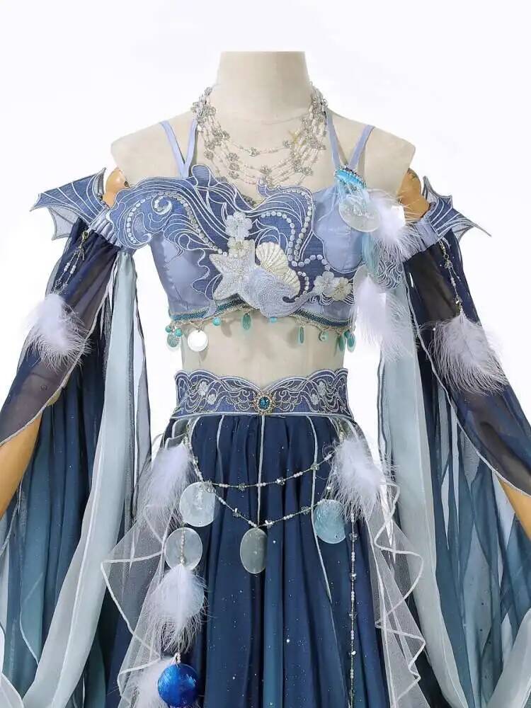 Exotic Blue Dress Heavy Embroi - огляд і ціна Embroidery Dress