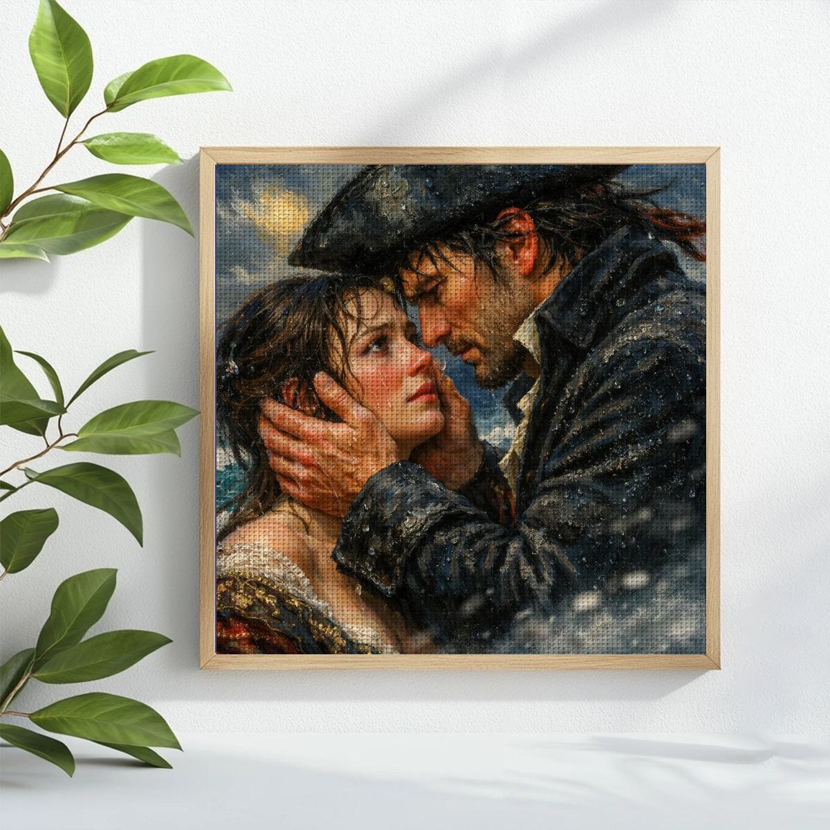 1pc 40X40CM/15.74inch Couple s - огляд і ціна Embroidery Lovers