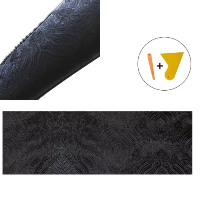 Car Interior Stickers High-Gra - огляд і ціна Velvet Fabric Embroidery