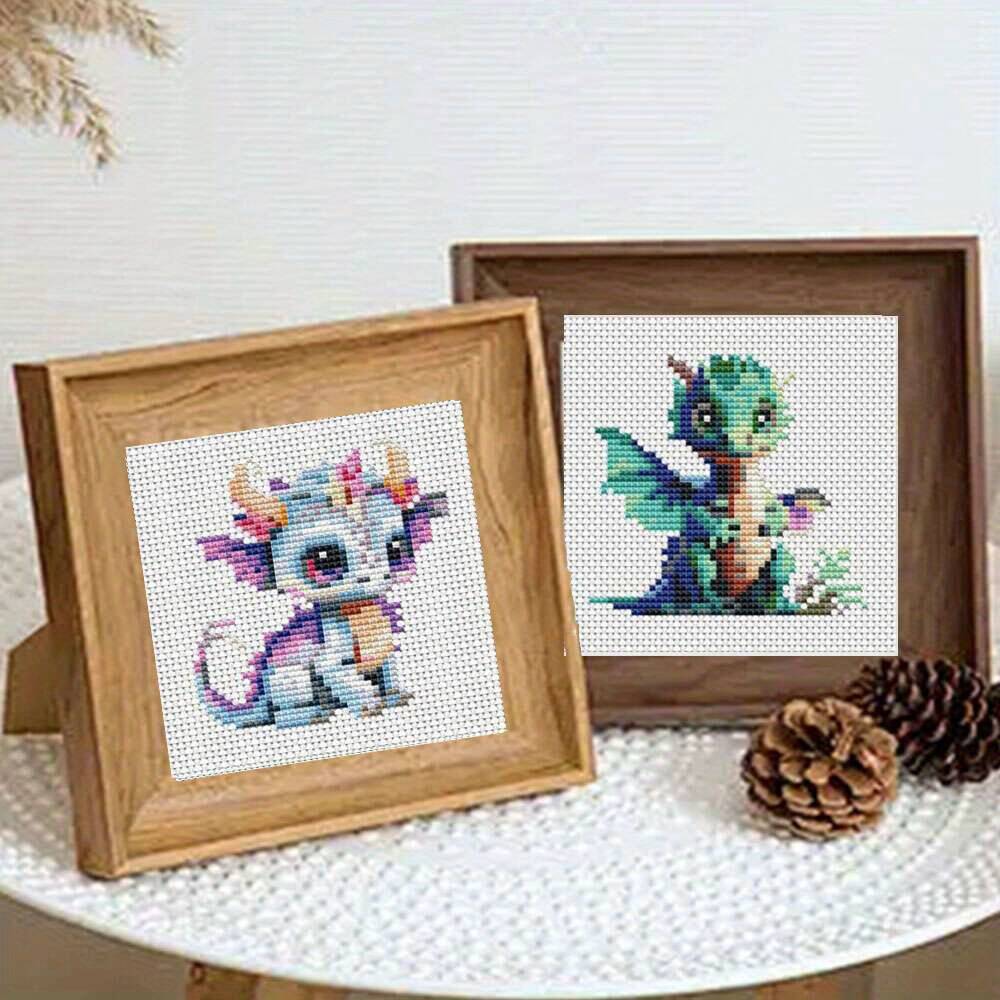 12Pcs Dragon Cross Stitch 11CT - огляд і ціна Embroidery Job