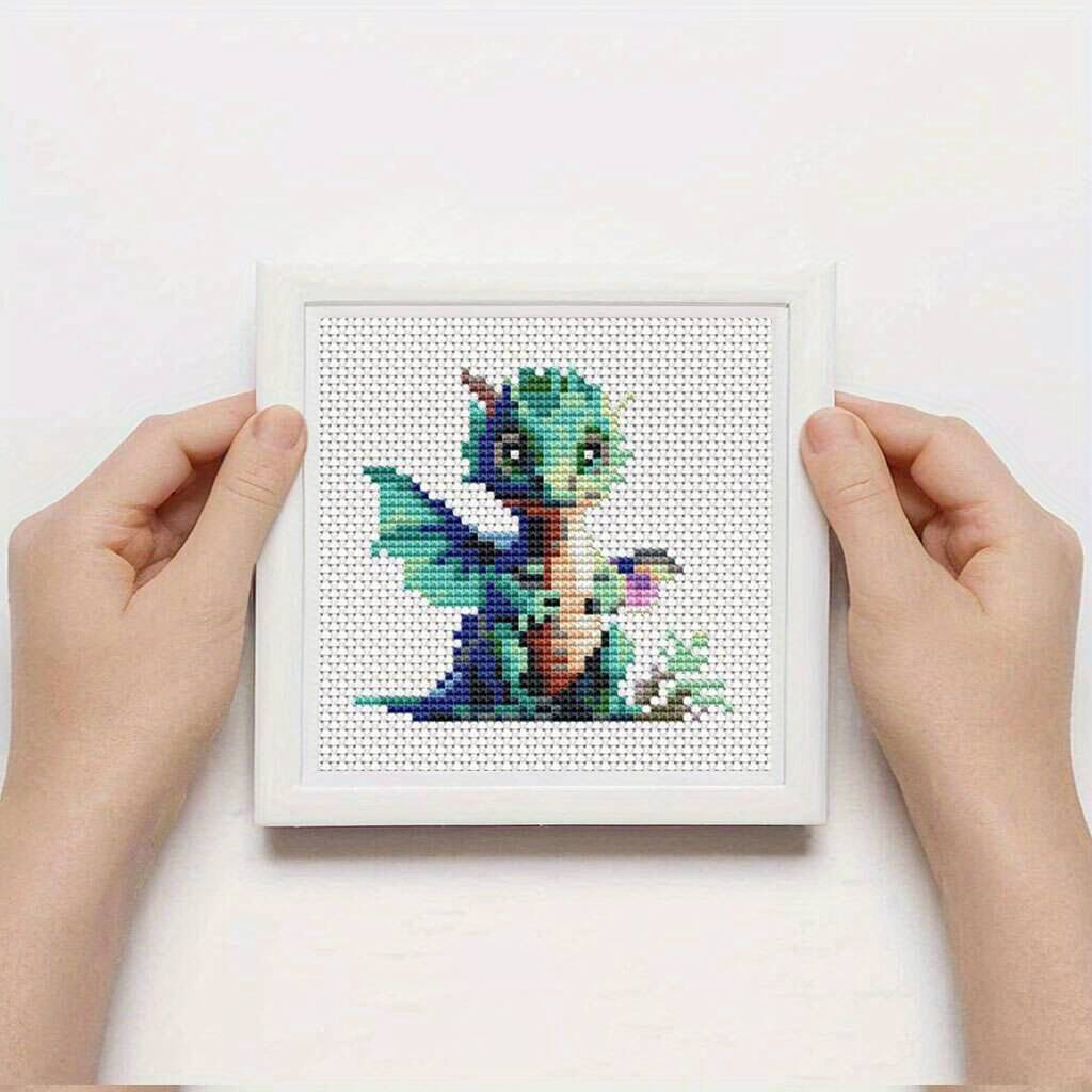 12Pcs Dragon Cross Stitch 11CT - огляд і ціна Embroidery Job