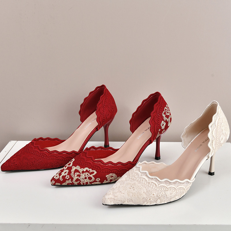 Luxury Red White Lace Embroide - огляд і ціна Embroidery Lace