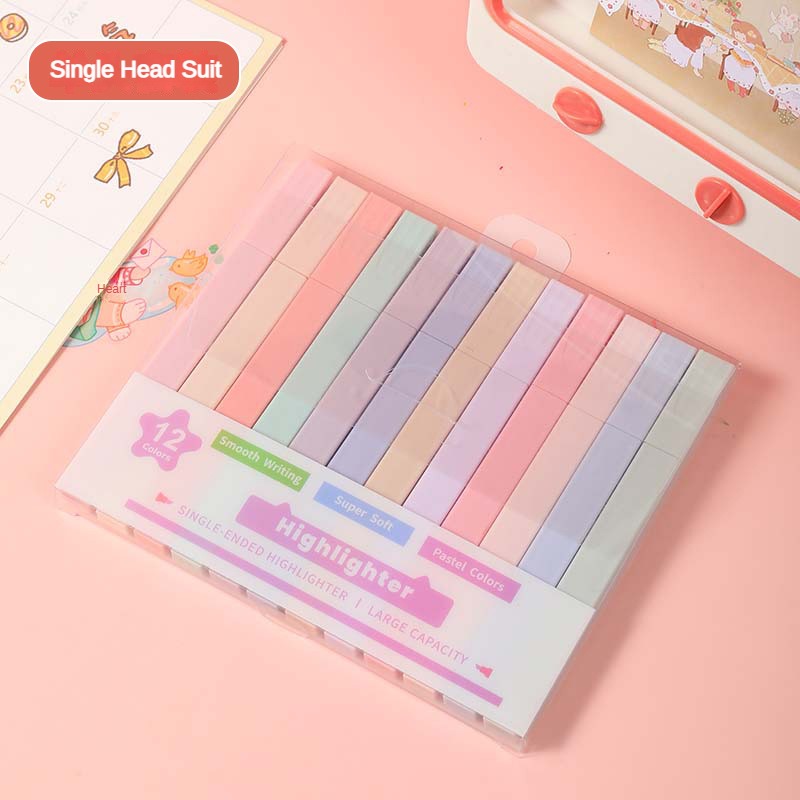 12 Pcs/Set Double Tip Highligh - огляд і ціна Stabilo Marker Boss