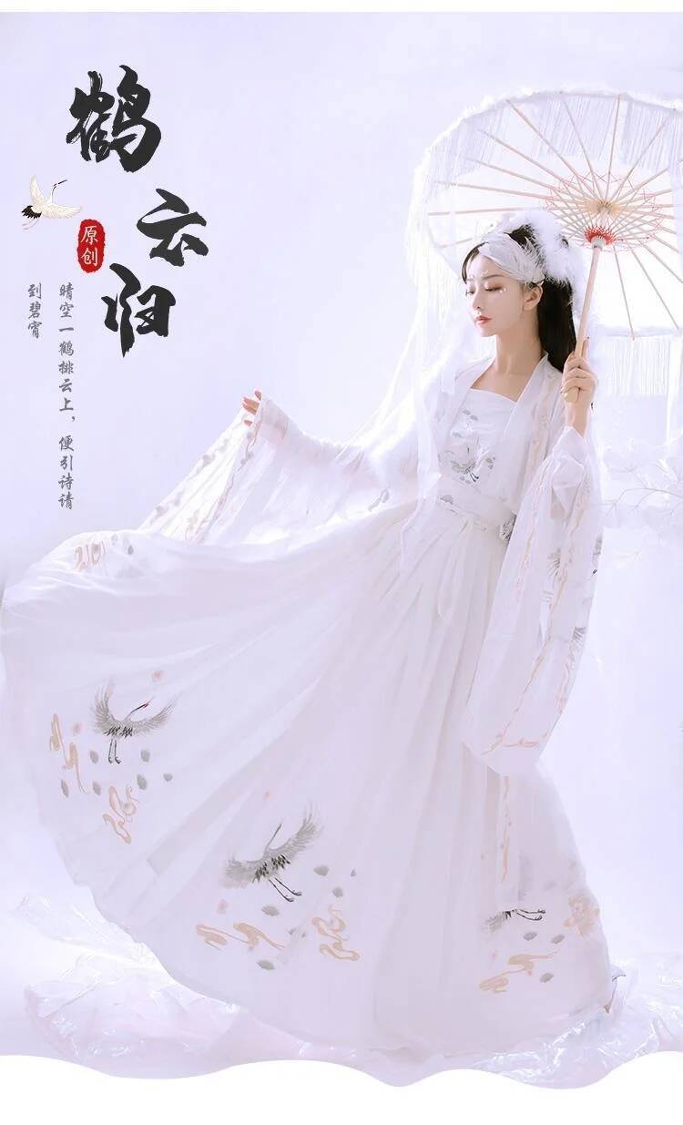 Chinese Ancient Hanfu Women's  - огляд і ціна Embroidery Shirt