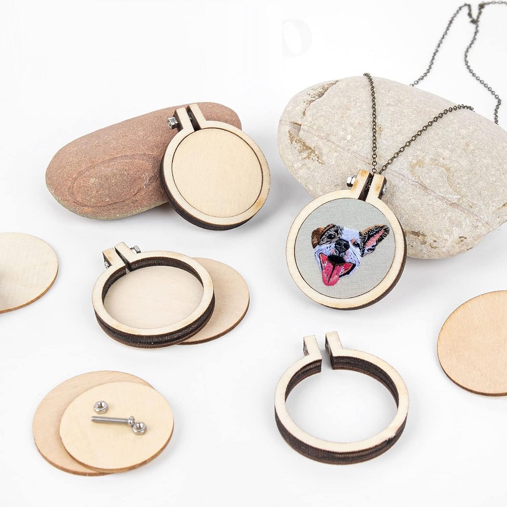 10PCS Mini Embroidery Hoop Woo - огляд і ціна Embroidery Ring
