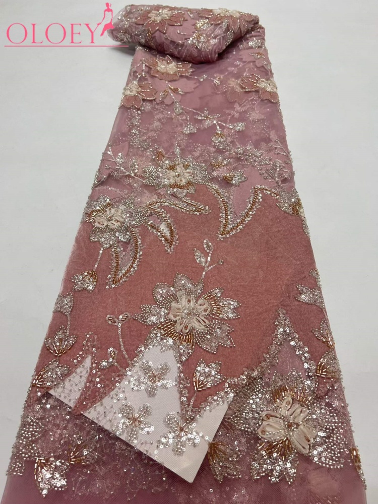 OLOEY  Velvet African Sequins  - огляд і ціна Velvet Fabric Embroidery