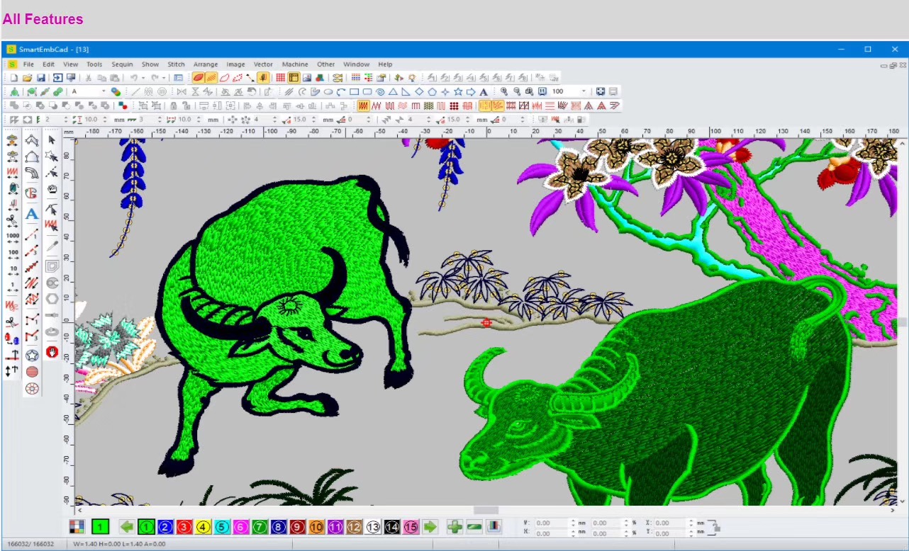Digitizing Software Vectorizat - огляд і ціна Embroidery Vector