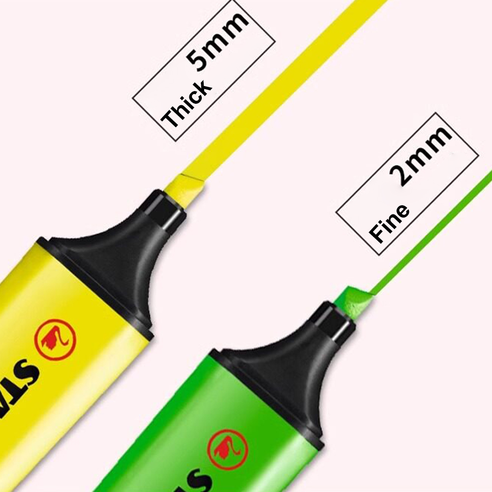 3/6pcs Stabilo Highlighter Pen - огляд і ціна Stabilo Marker Boss