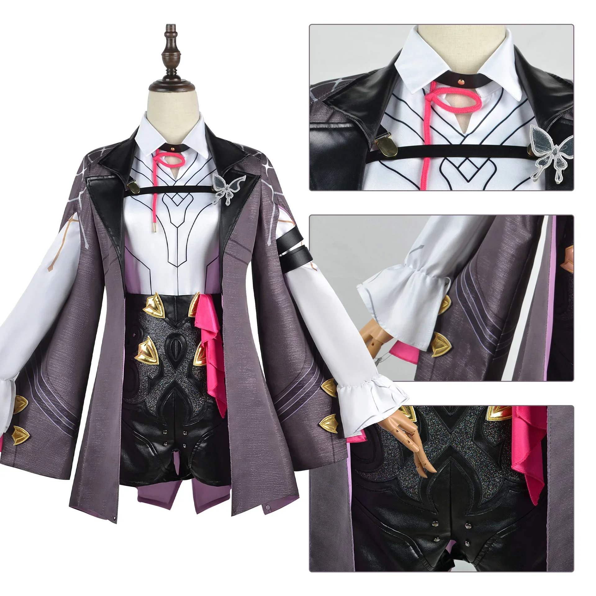 Honkai Star Rail Kafka Cosplay - огляд і ціна Embroidery Dress