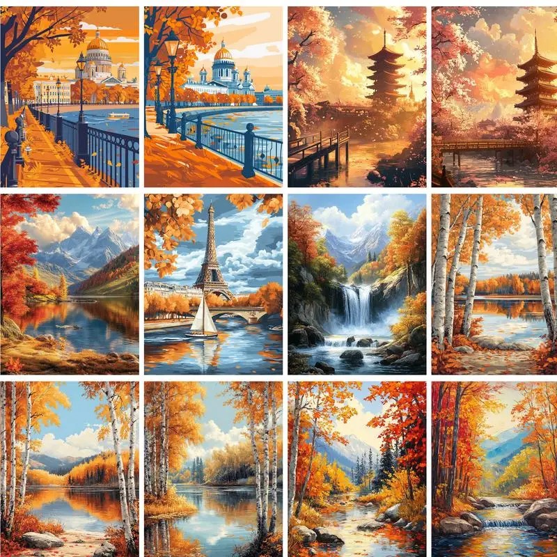 40x50cm Painting By Numbers On - огляд і ціна Embroidery Translate