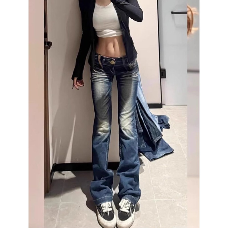 Summer Y2K Fashion Retro Punk  - огляд і ціна Embroidery Jeans Sakura