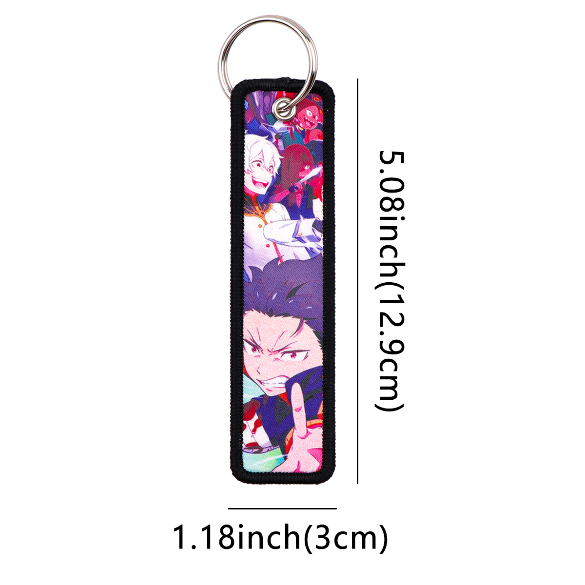 1PCS Japanese Anime Key Fobs H - огляд і ціна Embroidery Ring