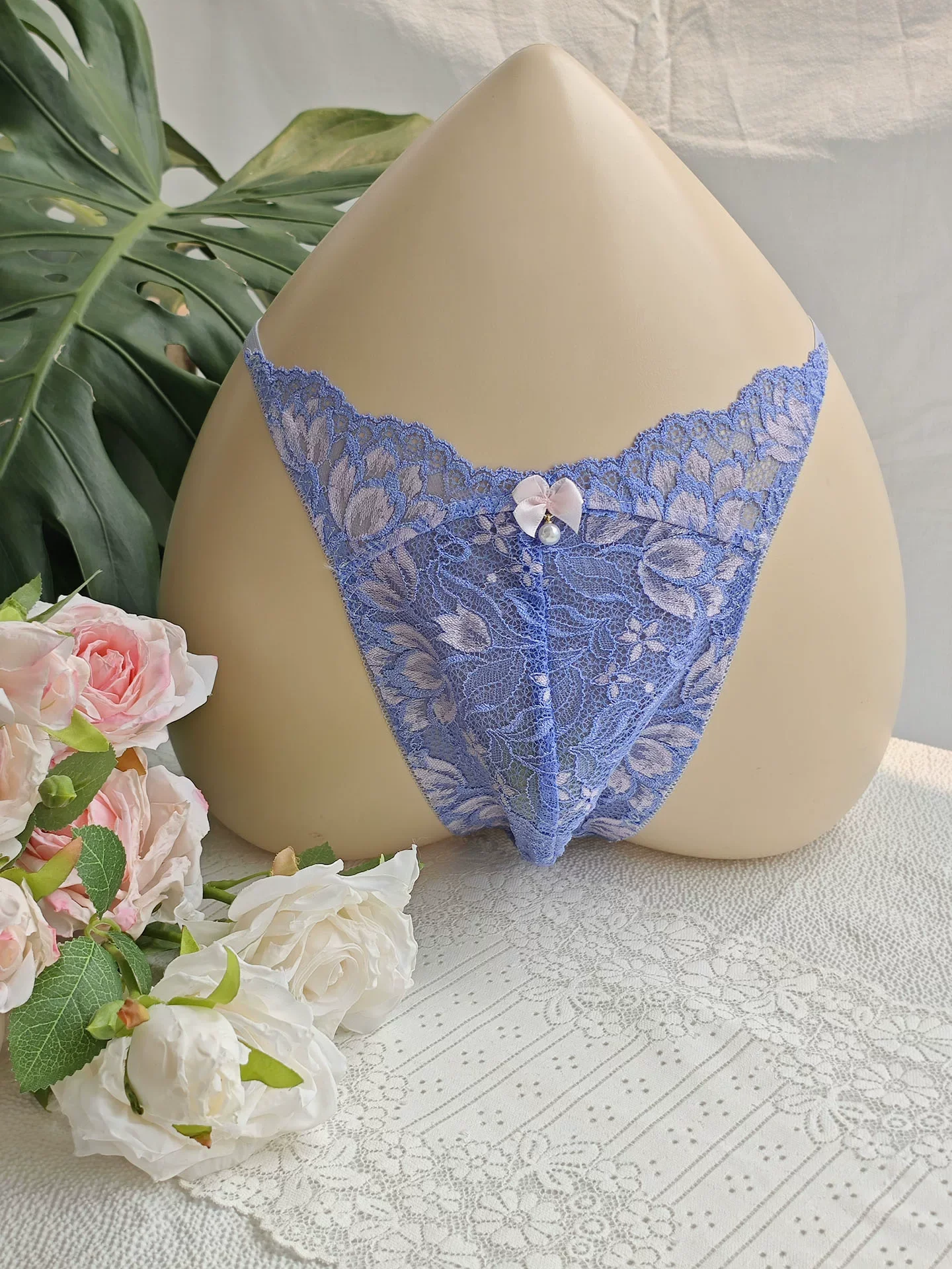 Black Lace Man's T-brief Embro - огляд і ціна Embroidery Lace