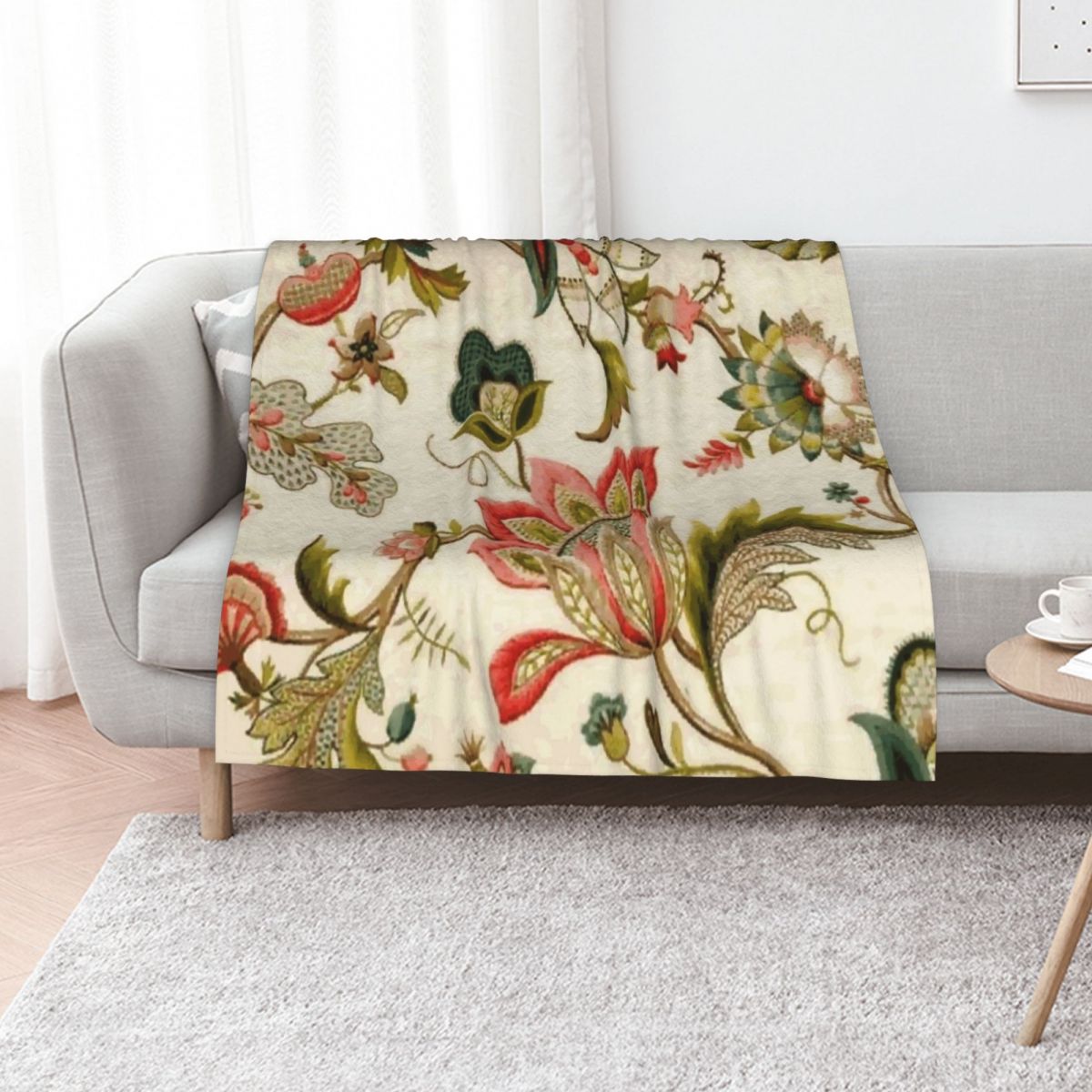 Jacobean Floral Crewel Embroid - огляд і ціна Embroidery Vector