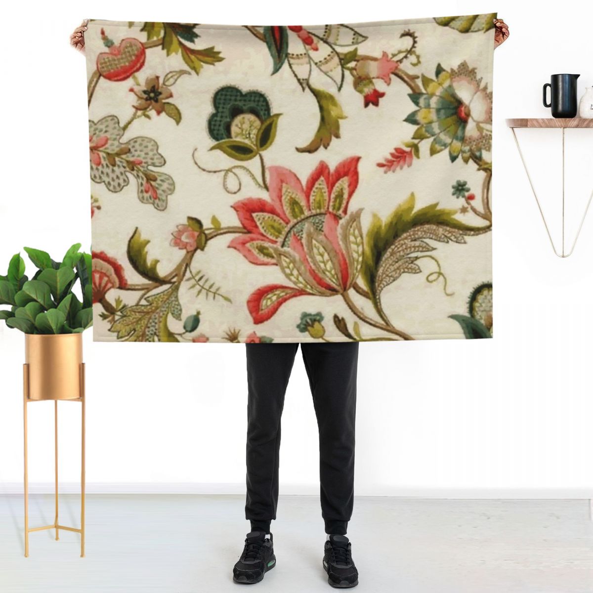 Jacobean Floral Crewel Embroid - огляд і ціна Embroidery Vector