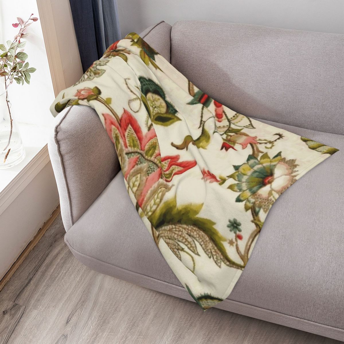 Jacobean Floral Crewel Embroid - огляд і ціна Embroidery Vector