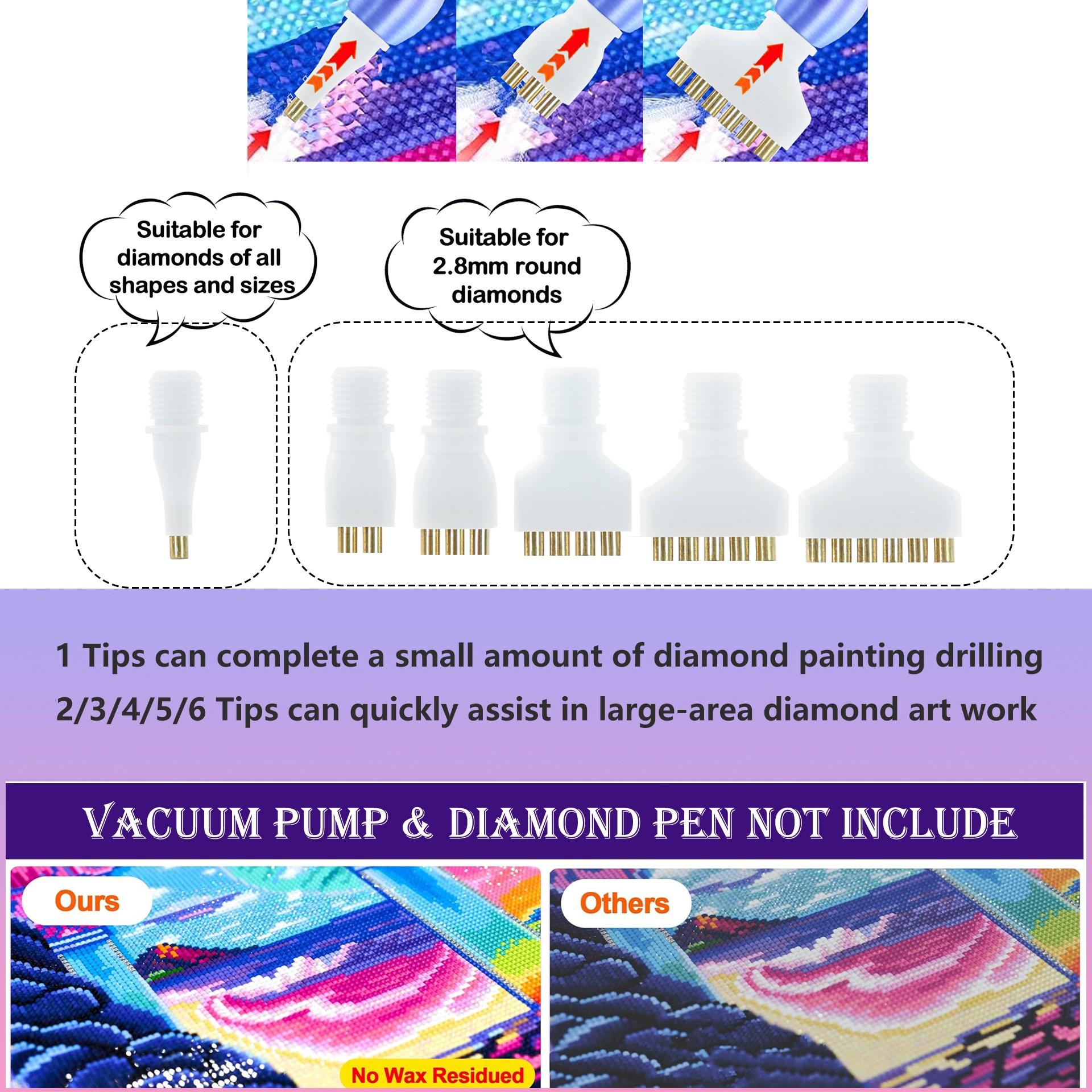 1/2/3/4/5/6 Diamond Painting V - огляд і ціна Embroidery Needle Pen