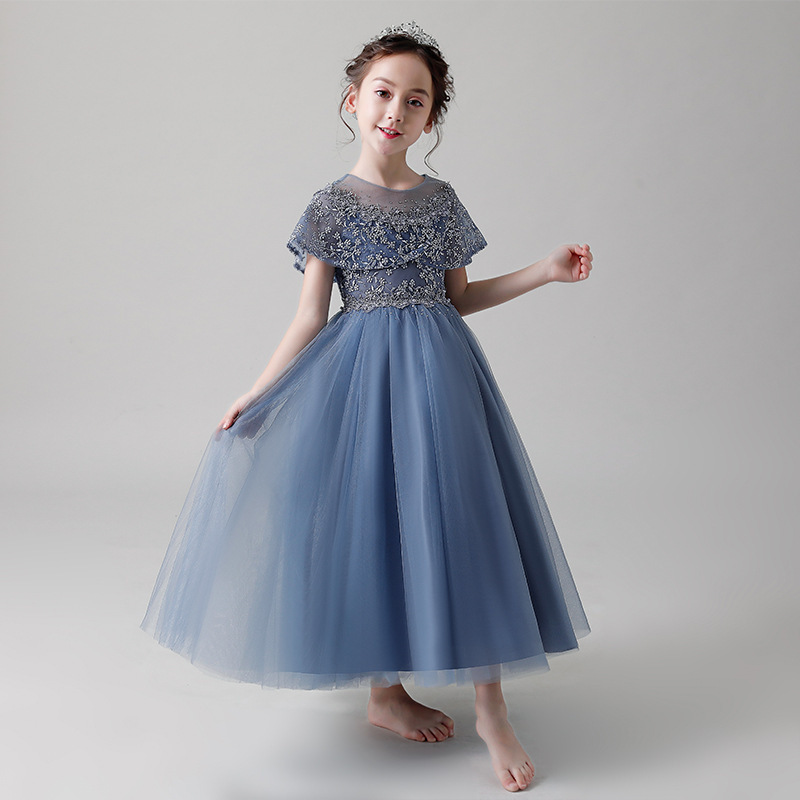 2025 Children's Dress Puffy Gi - огляд і ціна Embroidery Abaya