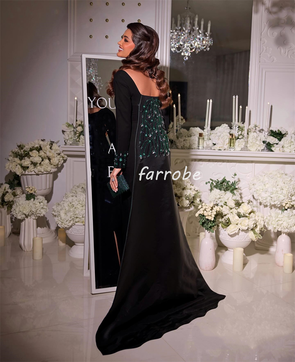 Customized Exquisite Matching  - огляд і ціна Embroidery Abaya