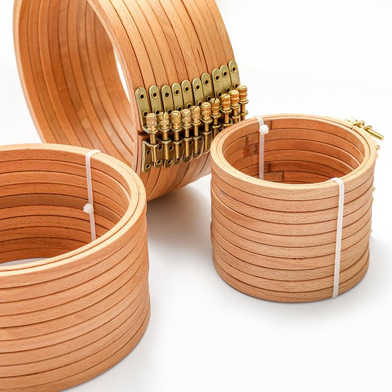 1pcs High Quality Beech Wood E - огляд і ціна Embroidery Ring