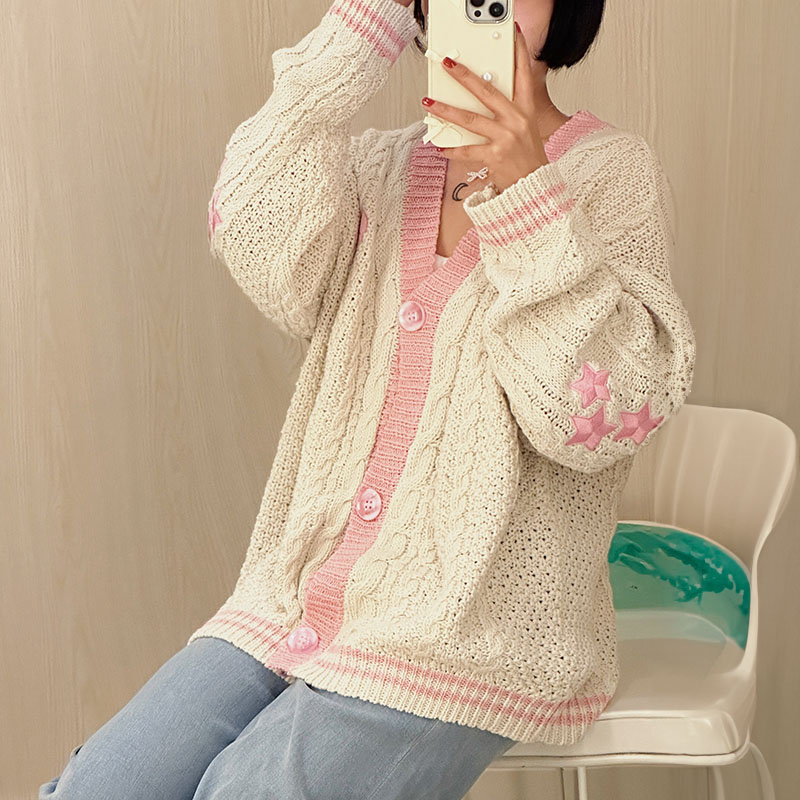 Lover Cardigan with Star Embro - огляд і ціна Embroidery Lovers