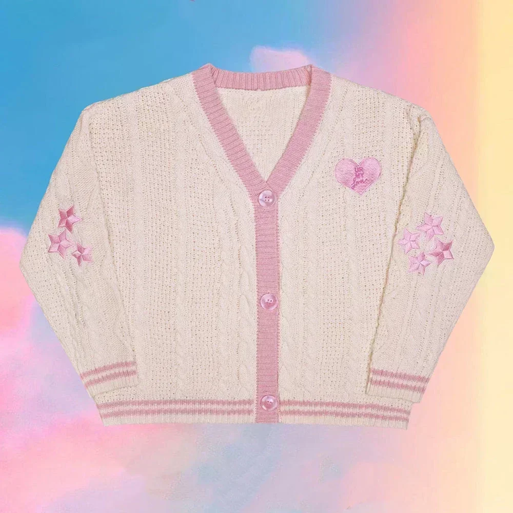 Lover Cardigan with Star Embro - огляд і ціна Embroidery Lovers
