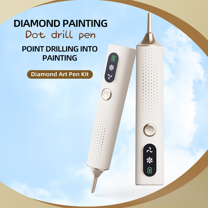 Vacuum Diamond Art Pen Wireles - огляд і ціна Embroidery Needle Pen