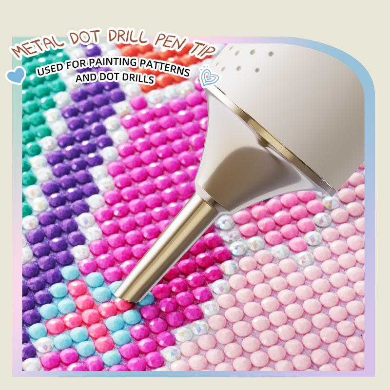 Vacuum Diamond Art Pen Wireles - огляд і ціна Embroidery Needle Pen