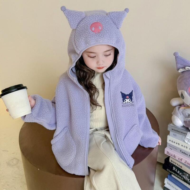 Hot Sanrio Girls Velvet Long-S - огляд і ціна Embroidery Shirt