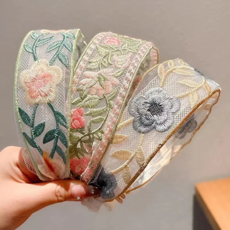 1/3pcs Elegant Chiffon Embroid - огляд і ціна Embroidery Ring