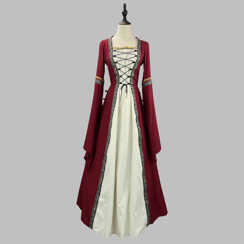 Vintage European Noble Costume - огляд і ціна Embroidery Dress