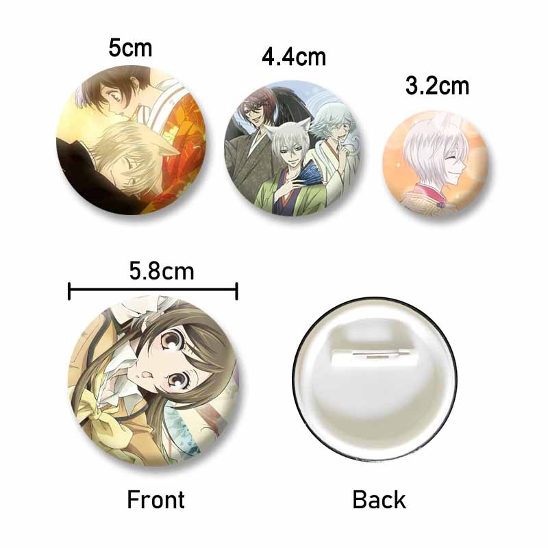 Anime Kamisama Kiss Button Pin - огляд і ціна Embroidery Kiss