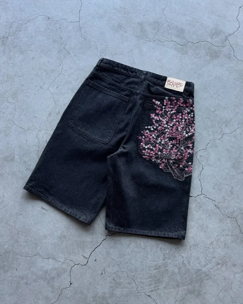 Sakura Pocket Embroidery Fashi - огляд і ціна Embroidery Jeans Sakura
