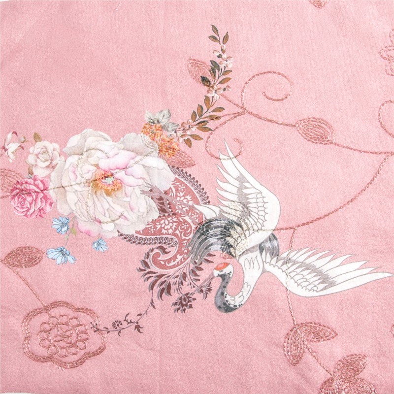 pearl embroidery velvet printe - огляд і ціна Velvet Fabric Embroidery