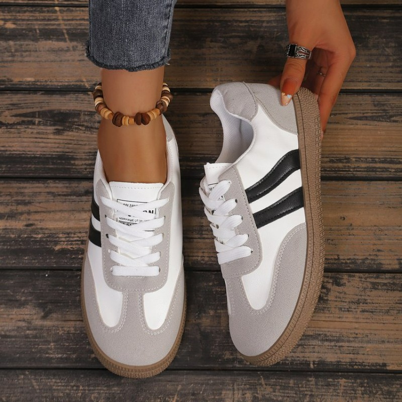 Women's Lace Up Fashion Casual - огляд і ціна Embroidery White