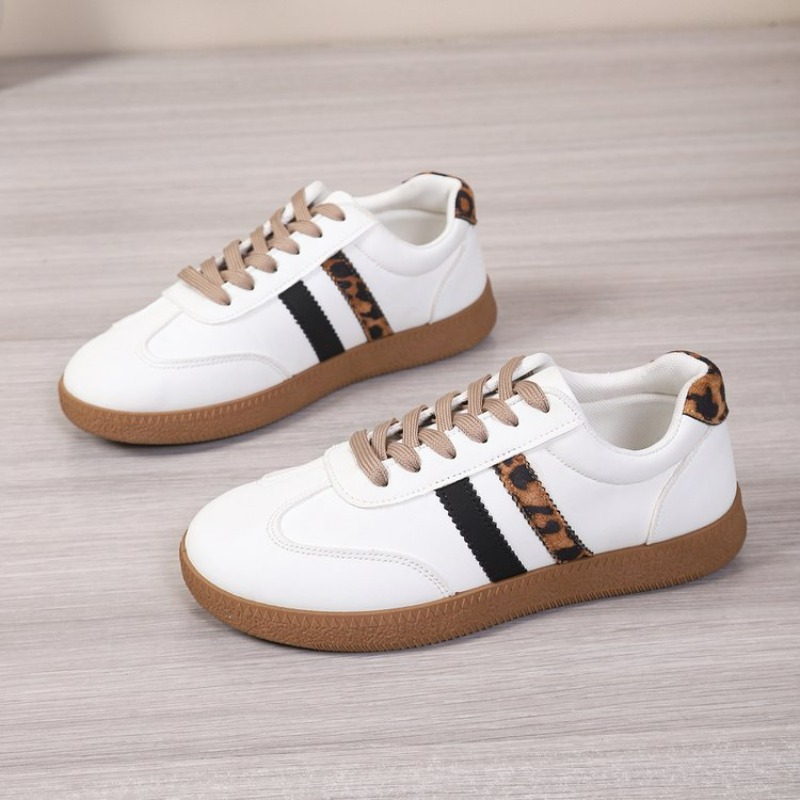 Women's Lace Up Fashion Casual - огляд і ціна Embroidery White