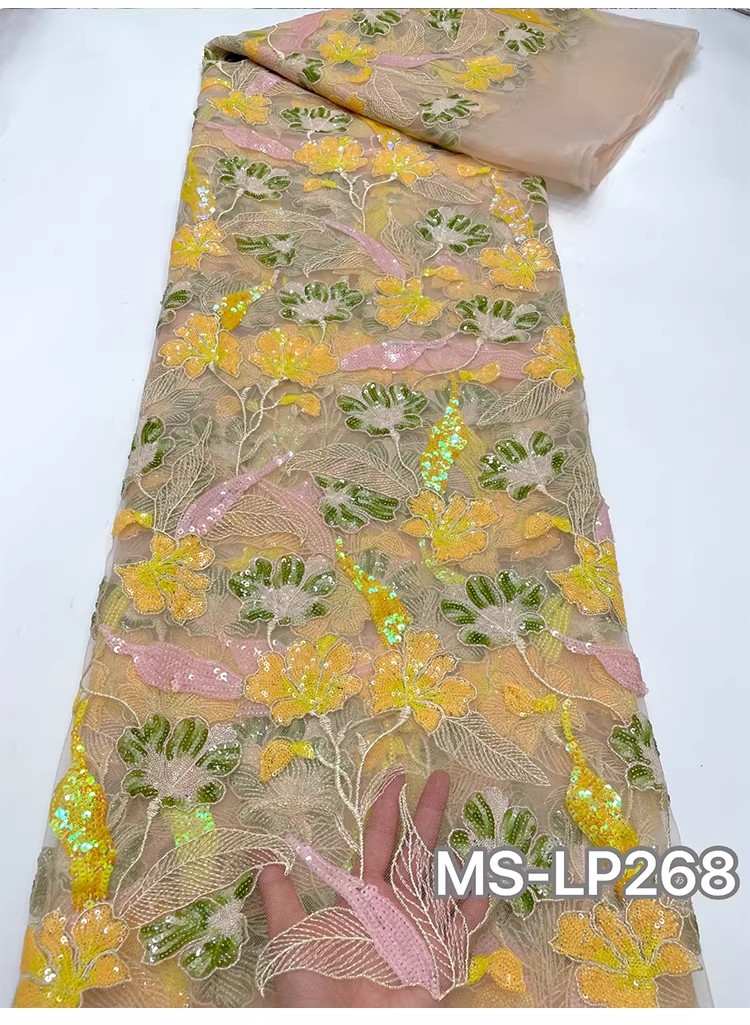 1yard Luxury Double color bead - огляд і ціна Embroidery Abaya