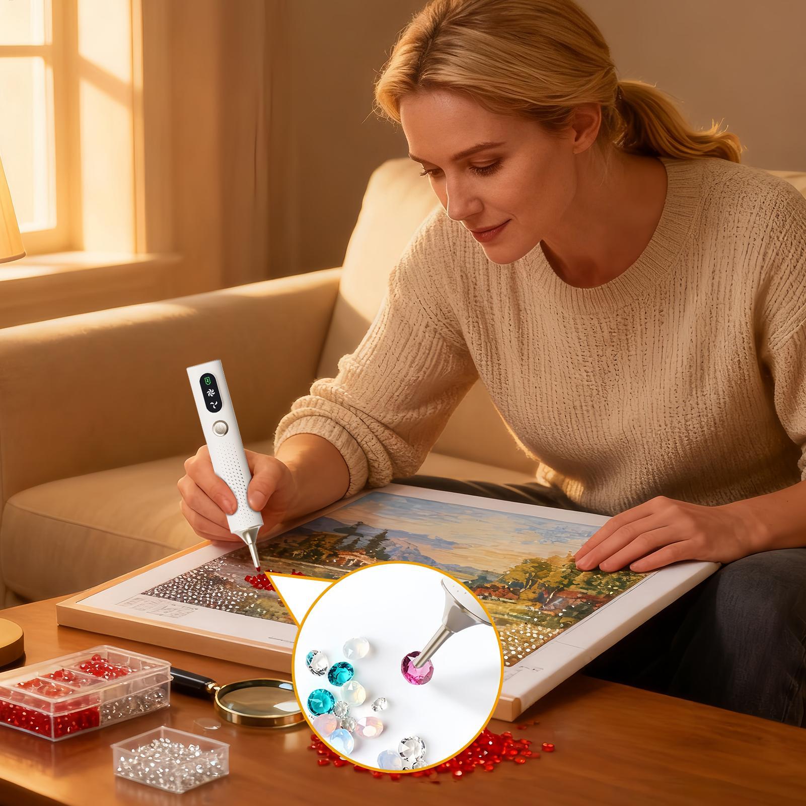 Rechargeable Wireless Diamond  - огляд і ціна Embroidery Needle Pen