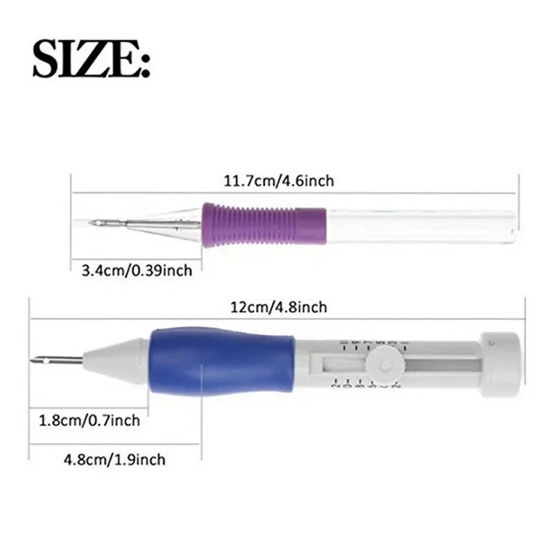 7-Piece Embroidery Punch Needl - огляд і ціна Embroidery Needle Pen