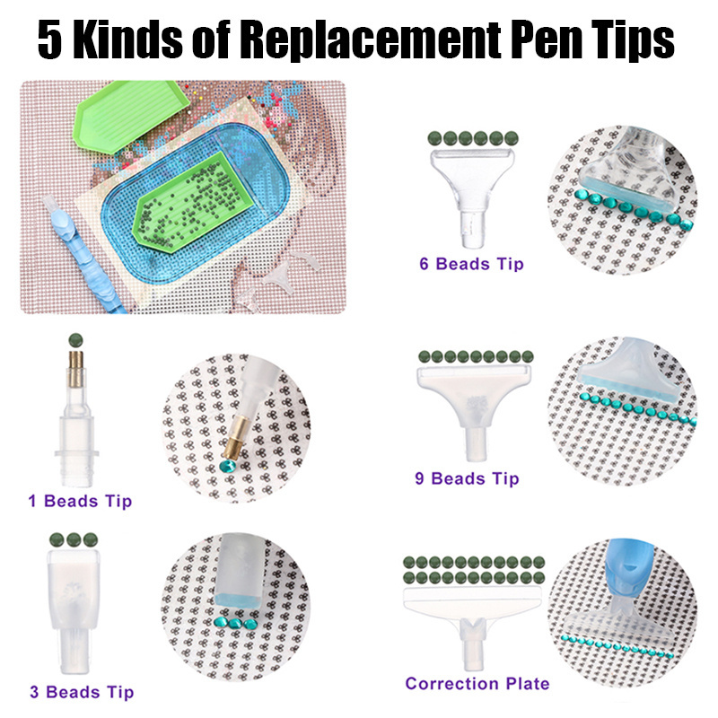 Color Resin Diamond Painting P - огляд і ціна Embroidery Needle Pen