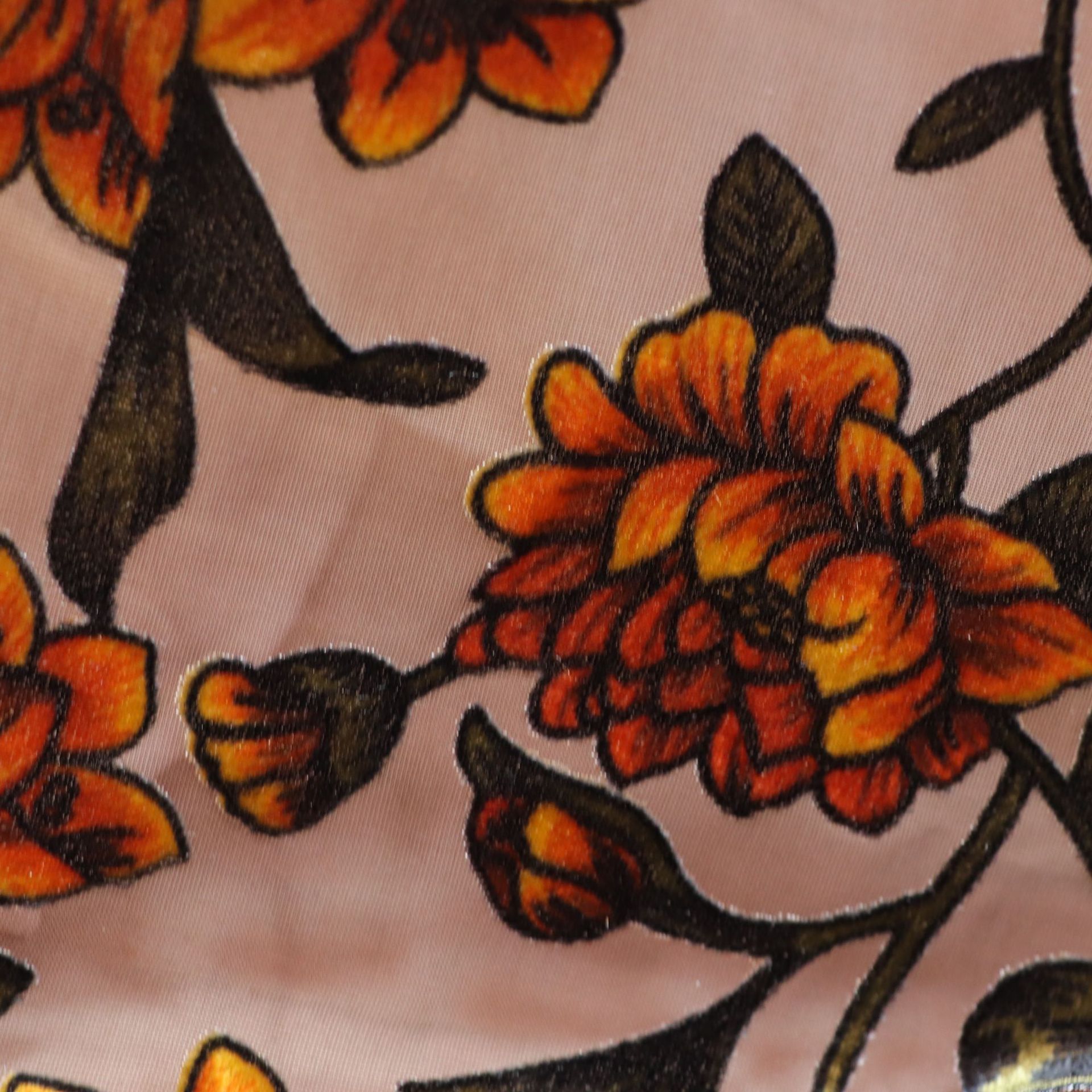 Woven Velvet Brocade Sticky Ve - огляд і ціна Velvet Fabric Embroidery