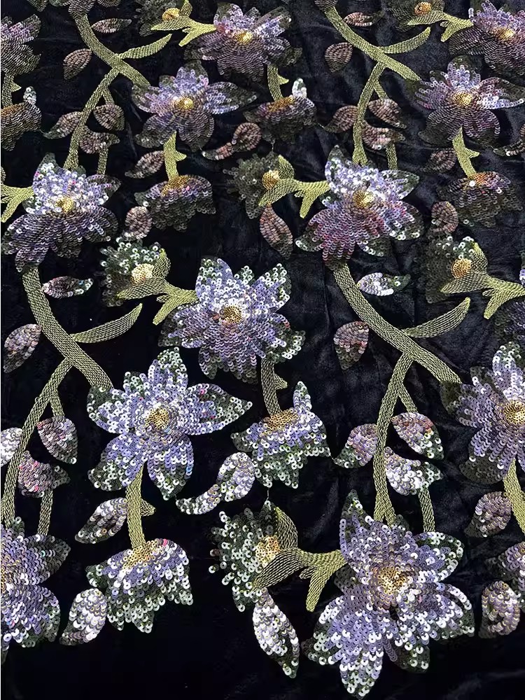 1yard Retro velvet tela Handcr - огляд і ціна Velvet Fabric Embroidery