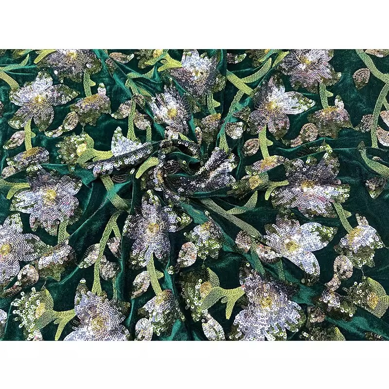 1yard Retro velvet tela Handcr - огляд і ціна Velvet Fabric Embroidery